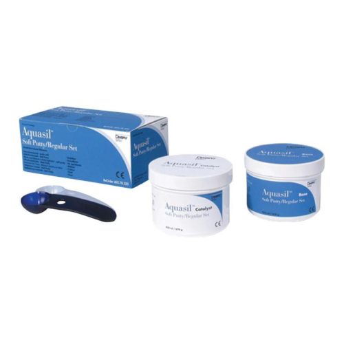 Aquasil Soft Putty Regular Set / Аквасил Софт Патти Регуляр (2 х 450 г. база+катализатор) обычного отверждения Dentsply
