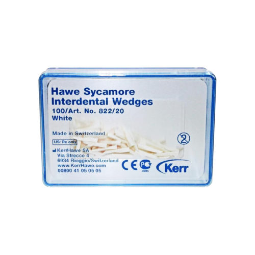 Клинья Sycamore Interdental деревянные межзубные  белые 100шт Kerr