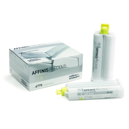 Affinis PRECIOUS light body - слепочная масса 2-й слой, (2x50ml+12mixing tips), Coltene
