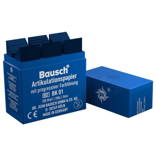 Артикуляционная бумага BK01  200мкм 300 листов синяя Bausch