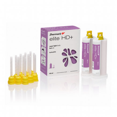 Elite HD+Super Light Body Fast Setting / ЭЛИТ АшДи (2 х 50 ml+12 mix)   Zhermack C203050  А-Силикон очень низкой вязкости