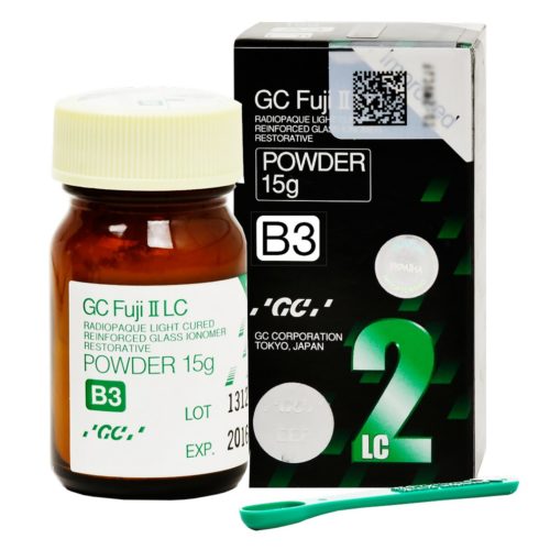 Fuji II LC Improved (POWDER) (Фуджи II Эл-СИ) - цемент светоотв. стеклоиномерный порошок 15гр