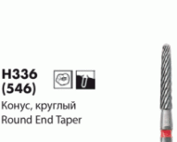 H336 Финир твердосплавный NTI [Конус круглый кант]