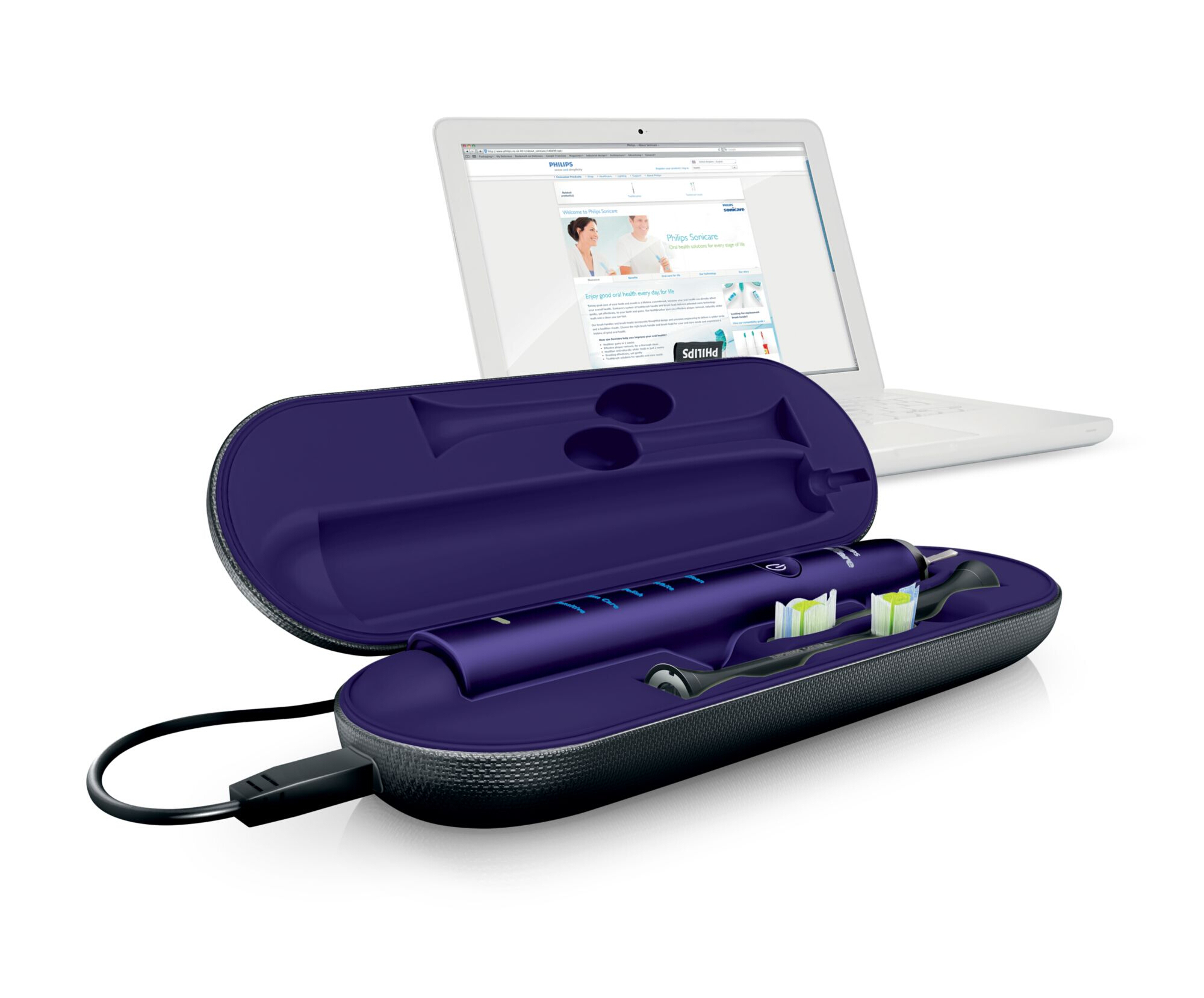 Электрическая зубная щетка Philips DiamondClean HX9372 Электрическая зубная щетка Philips DiamondClean HX9372 — изображение 3