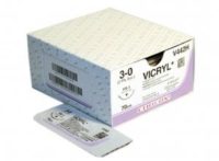 Нить хирургическая  Vicryl 75 атравмат игла 12-20-Кх2(30) SH-2 Plus фиолет  (Ethicon) 12шт