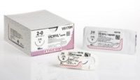 Нить хирургическая  Vicryl rapide75 атравмат игла 12-22-Кх2(30) SH-1 (Ethicon) 12шт