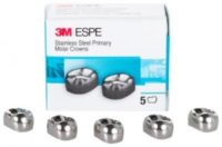 Коронки из нерж. стали  (2 коронки) 3M