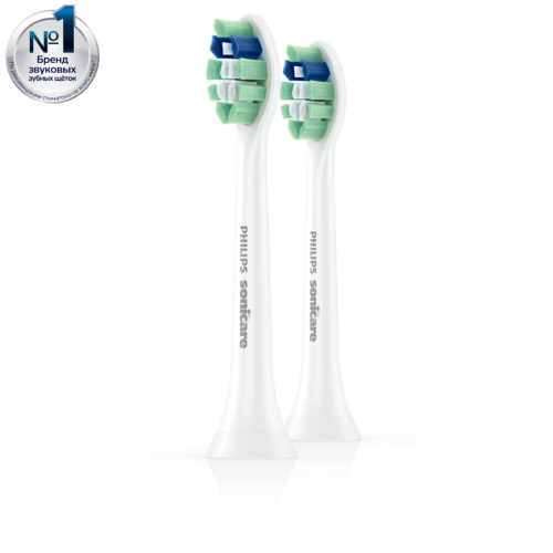 Насадки для электрической щетки ProResults Plaque Defence (2шт) Philips HX9022