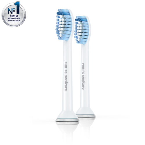 Насадки для электрической щетки Sensitive  (2шт) Philips HX6052