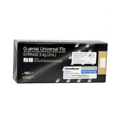 G-aenial Universal Flo - светоотв. микрогибридный универс. текучий композит шприц 2ml. GC