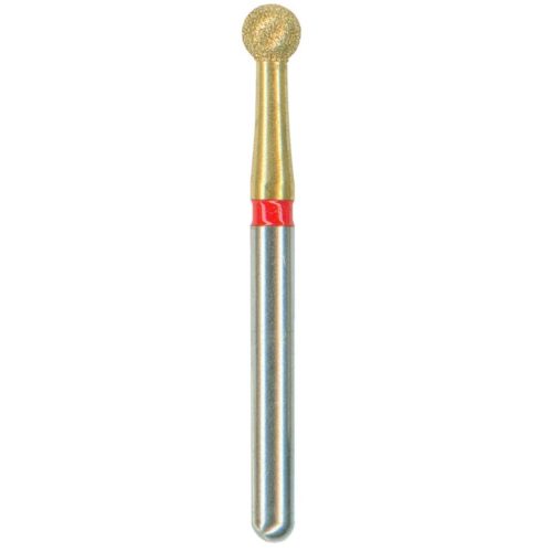 Z801-021F-FG Бор алмазный  ABACUS / АБАКУС(золотой)  NTI(Германия) Форма Шар
