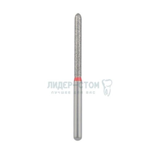 879L-014F-FG Бор алмазный NTI Торпеда удлинненная D1,4мм / Мелкое зерно(Красный)