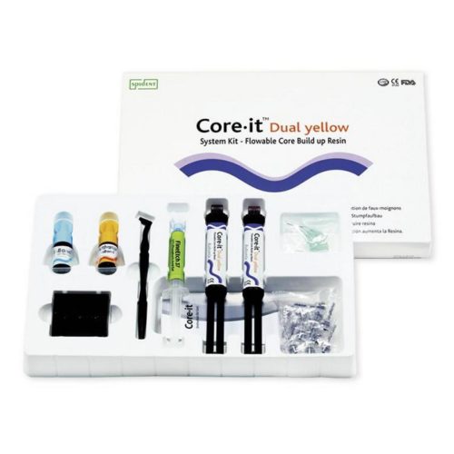 Набор Core It Dual yellow System Kit Spident композитный материал двойного отверждения
