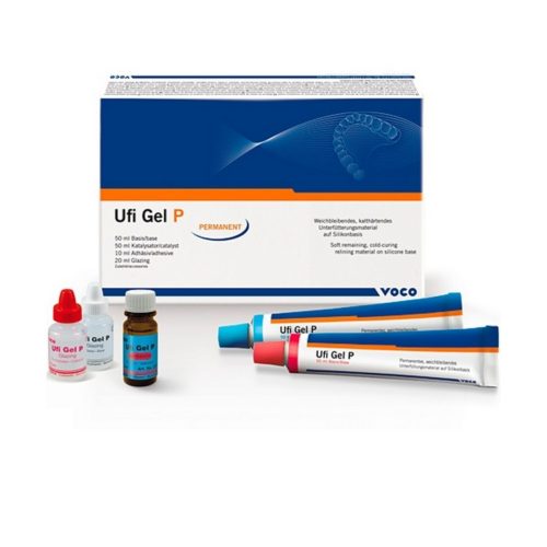 Ufi Gel P / Уфи Гель П (2 х 50 мл+2 х 10 мл ) Мягкая подкладка на основе А-силикона 2070 VOCO