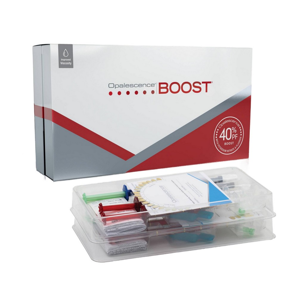 Opalescence Boost PF 40% Intro Kit /Опалесценс Буст (4шпр. x 1,2мл) Набор для отбеливания зубов Ultradent (США) Opalescence Boost PF 40% Intro Kit /Опалесценс Буст (4шпр. x 1,2мл) Набор для отбеливания зубов Ultradent (США)