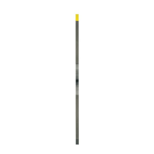 FS3-SFX NTI Штрипсы (полоски) алмазные 3,75мм (10шт) Зубчатые, Сверхмелкое зерно (Желтые)