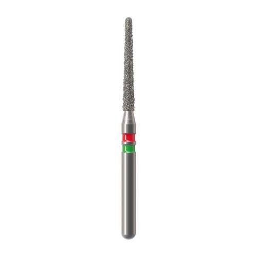 844-014F/C-FG Бор алмазный NTI серия Two-Grit (Инструмент с двойной зернистостью) Конус закругленный