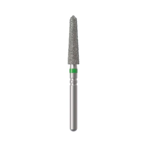 Бор алмазный NTI 879KSE-024C-FG (Торпеда коническая) D2,4мм / Грубый(Зеленый)
